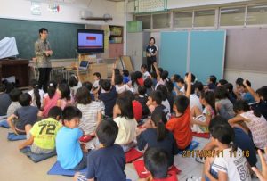 【16期生ウィリアム】小学生との交流会2